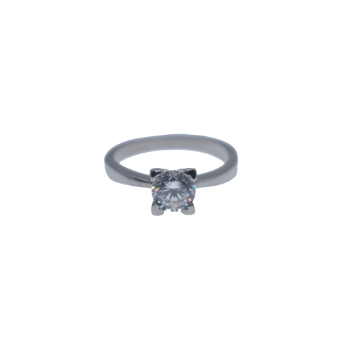 Sturling Silver Ring Squared Cubic - DEJ-39