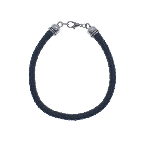 Braided Leather Cord Bracelet